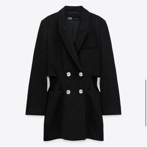 Zara, BLAZER STYLE JUMPSUIT